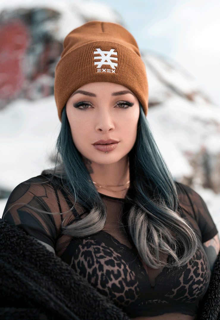 Carhartt top collab beanie
